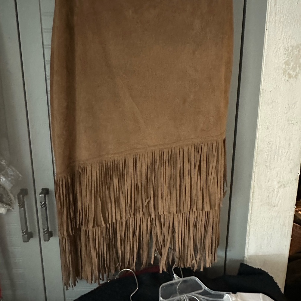 Chico's Elegant Brown Skirt